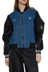 Adidas Originals Zip-Up Denim Bomber Jacket