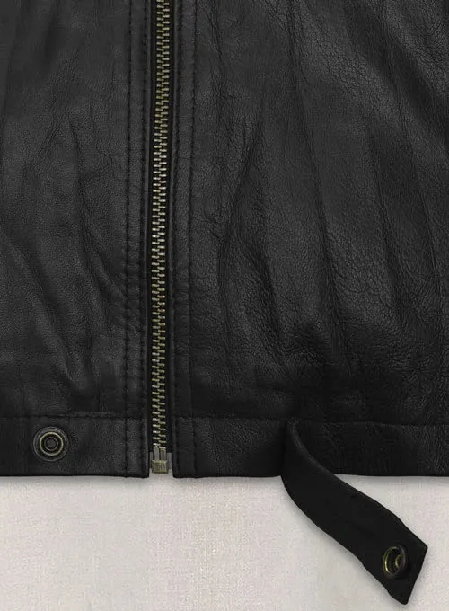 Amazing Zac Efron 17 Again Leather Jacket | Zac Efron Bomber Style Jacket by TJS
