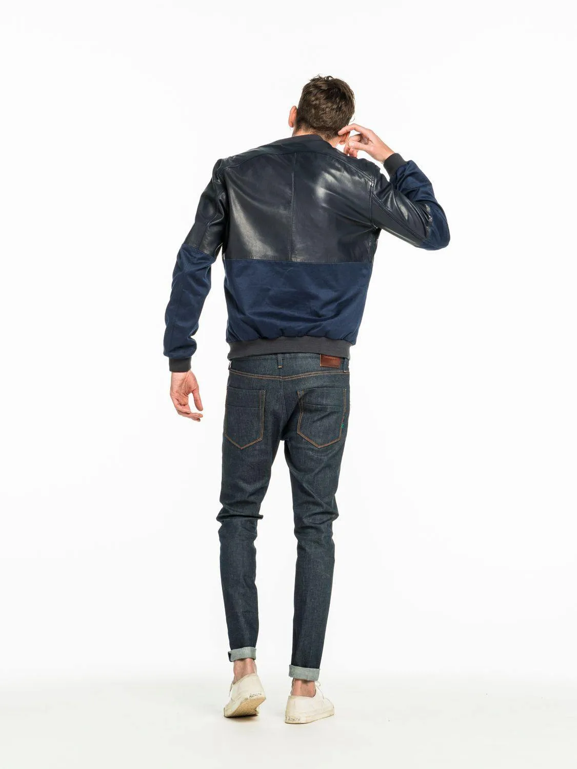Amsterdams Blauw Bomber Jacket Black