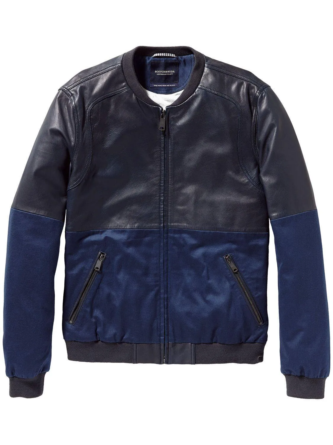 Amsterdams Blauw Bomber Jacket Black