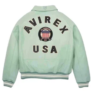 Avirex Bomber Leather Jacket