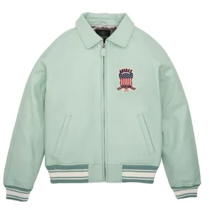 Avirex Bomber Leather Jacket