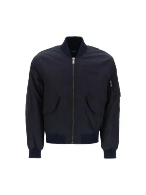Barocco Pattern Bomber Jacket