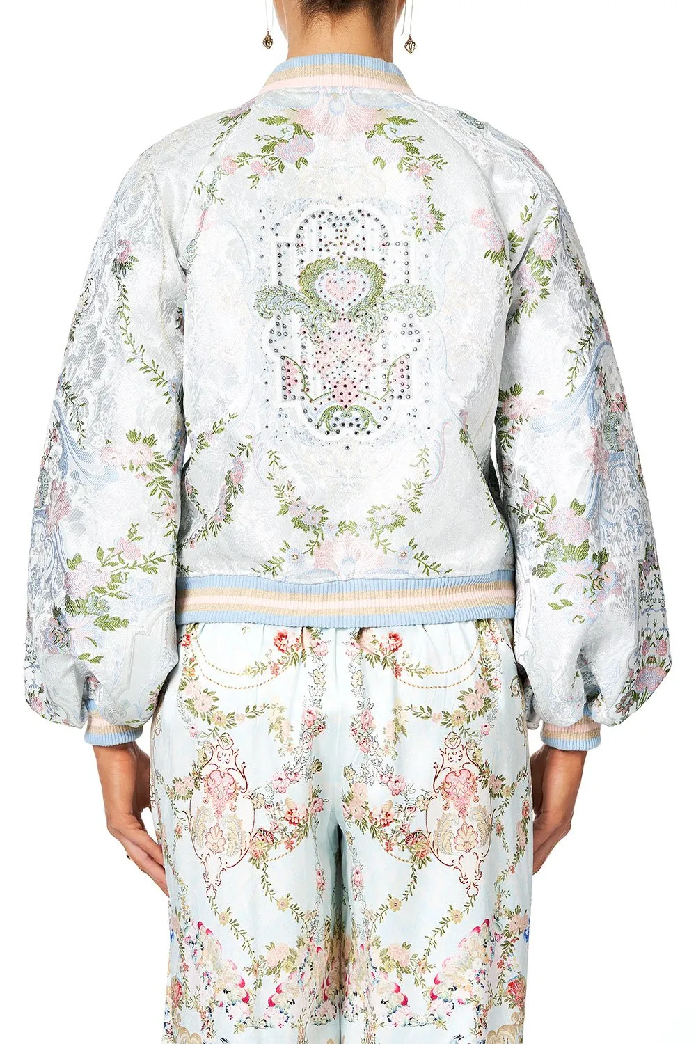 BLOUSON SLEEVE BOMBER VERSAILLES SKY
