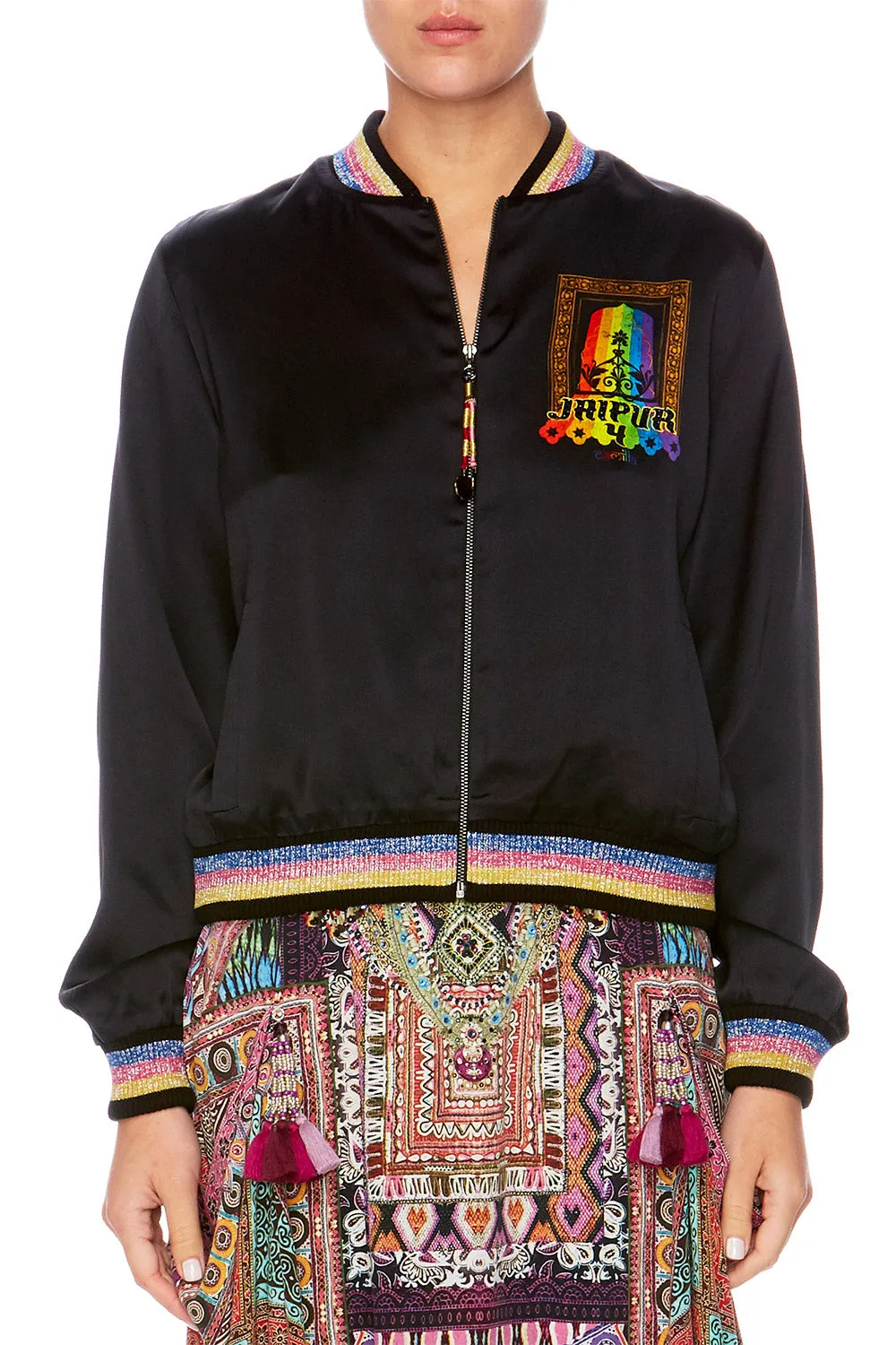 BOMBER JACKET BLACK