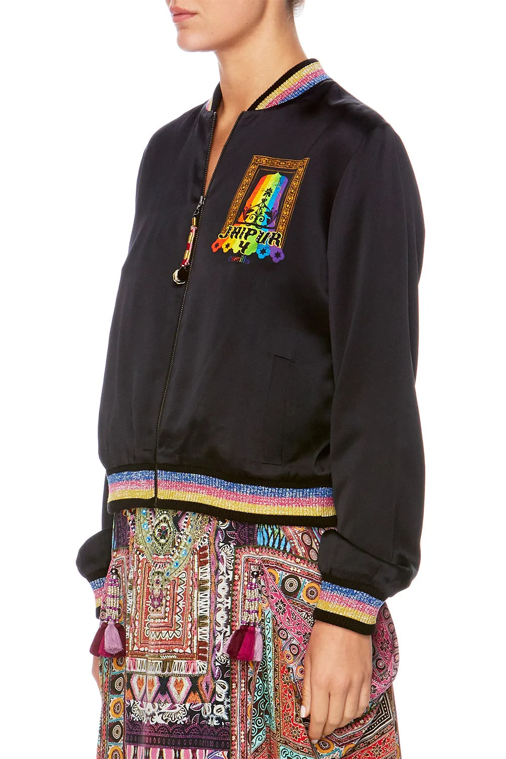 BOMBER JACKET BLACK