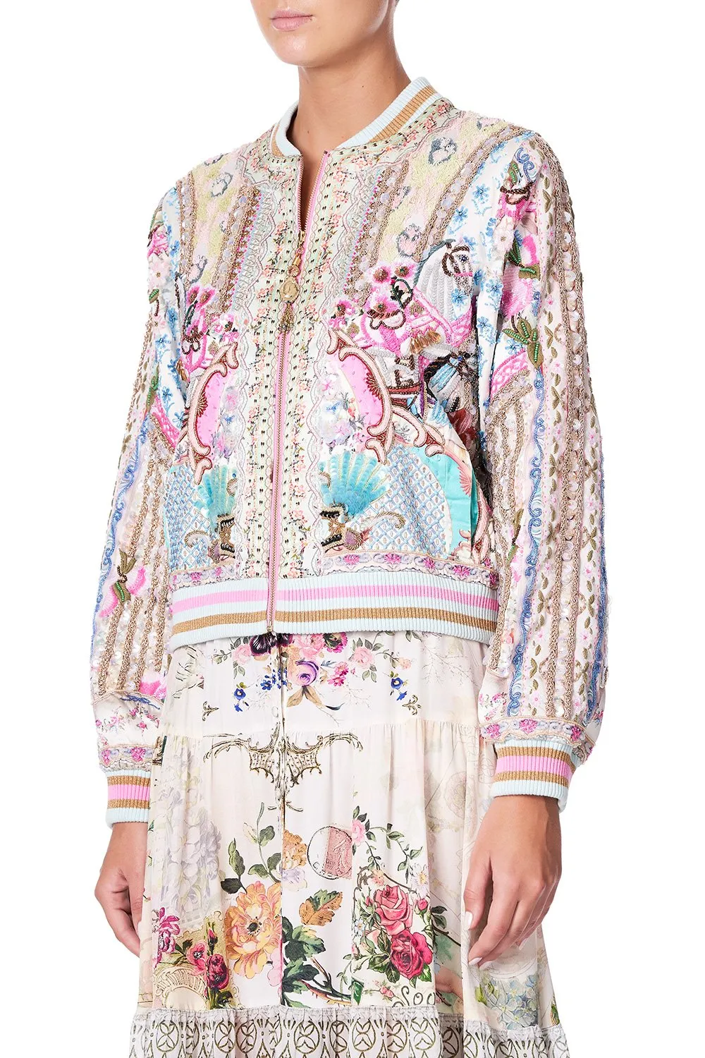 BOMBER JACKET CAROUSEL MADEMOISELLE