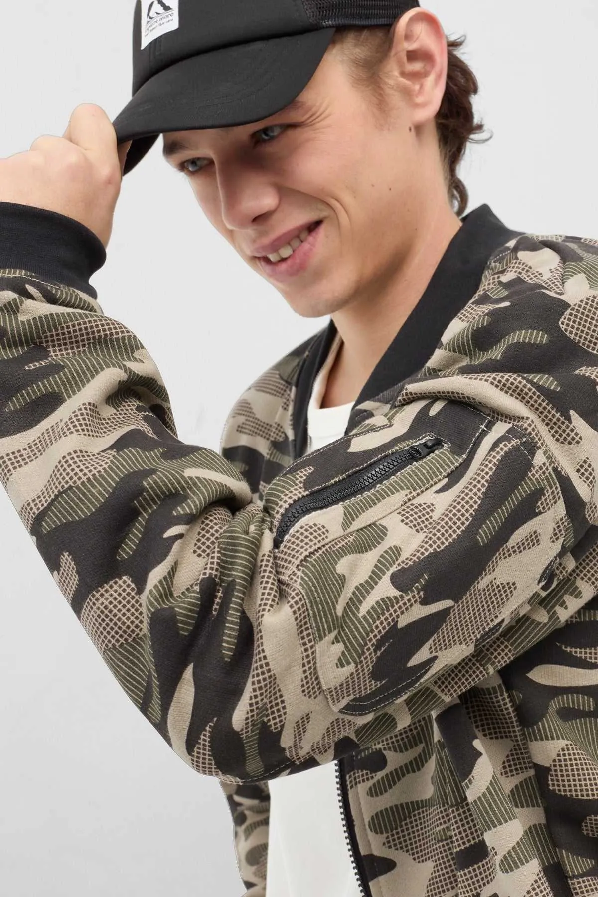 Bomber Jacket For Men - Camouflage