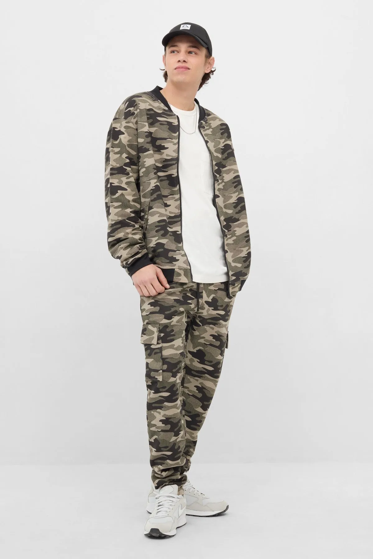 Bomber Jacket For Men - Camouflage