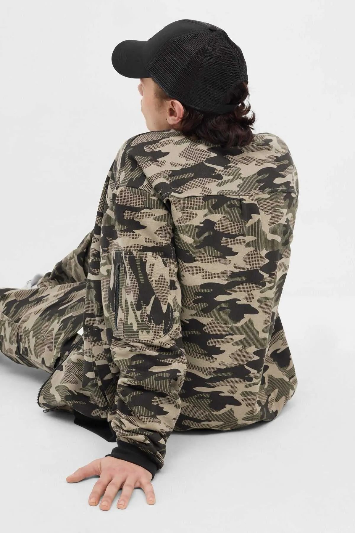 Bomber Jacket For Men - Camouflage
