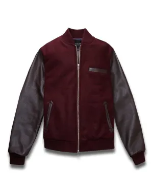 Bomber Jacket Maroon