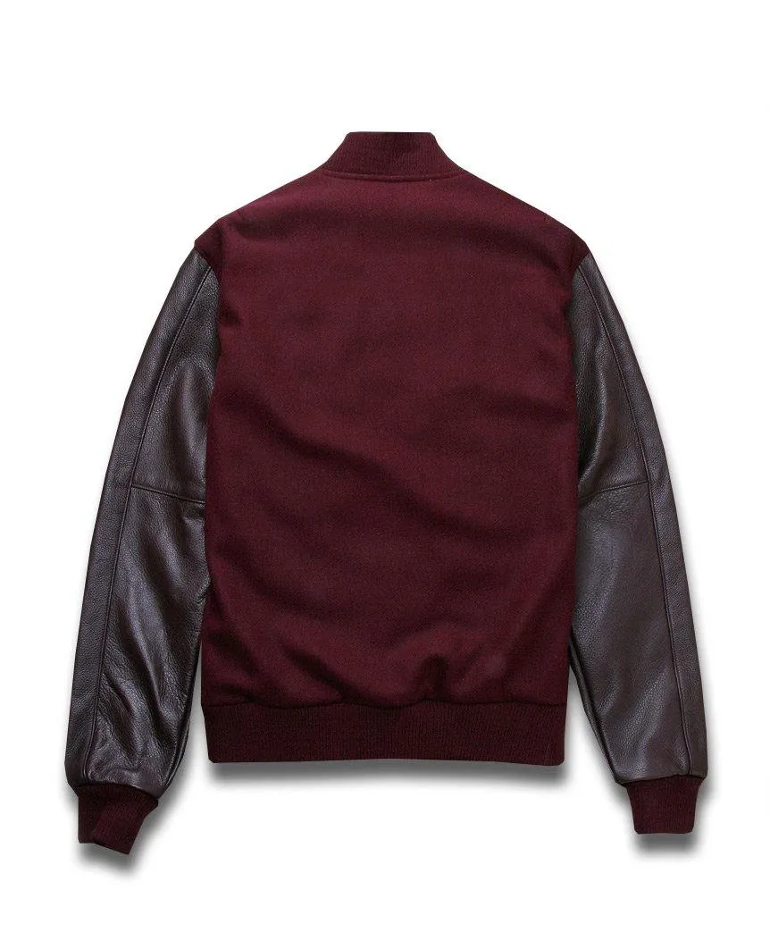 Bomber Jacket Maroon