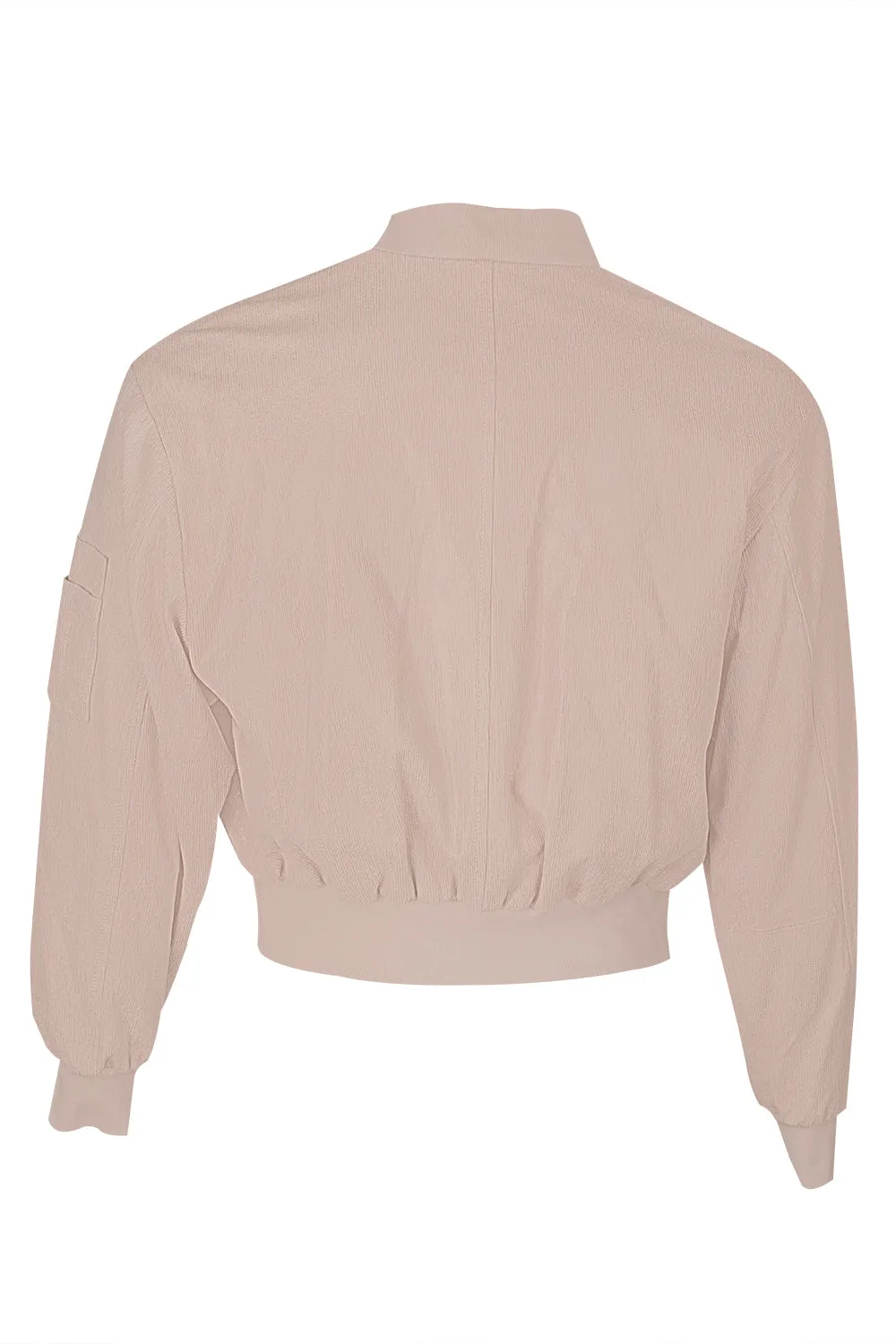 Bomber Jacket - Nude