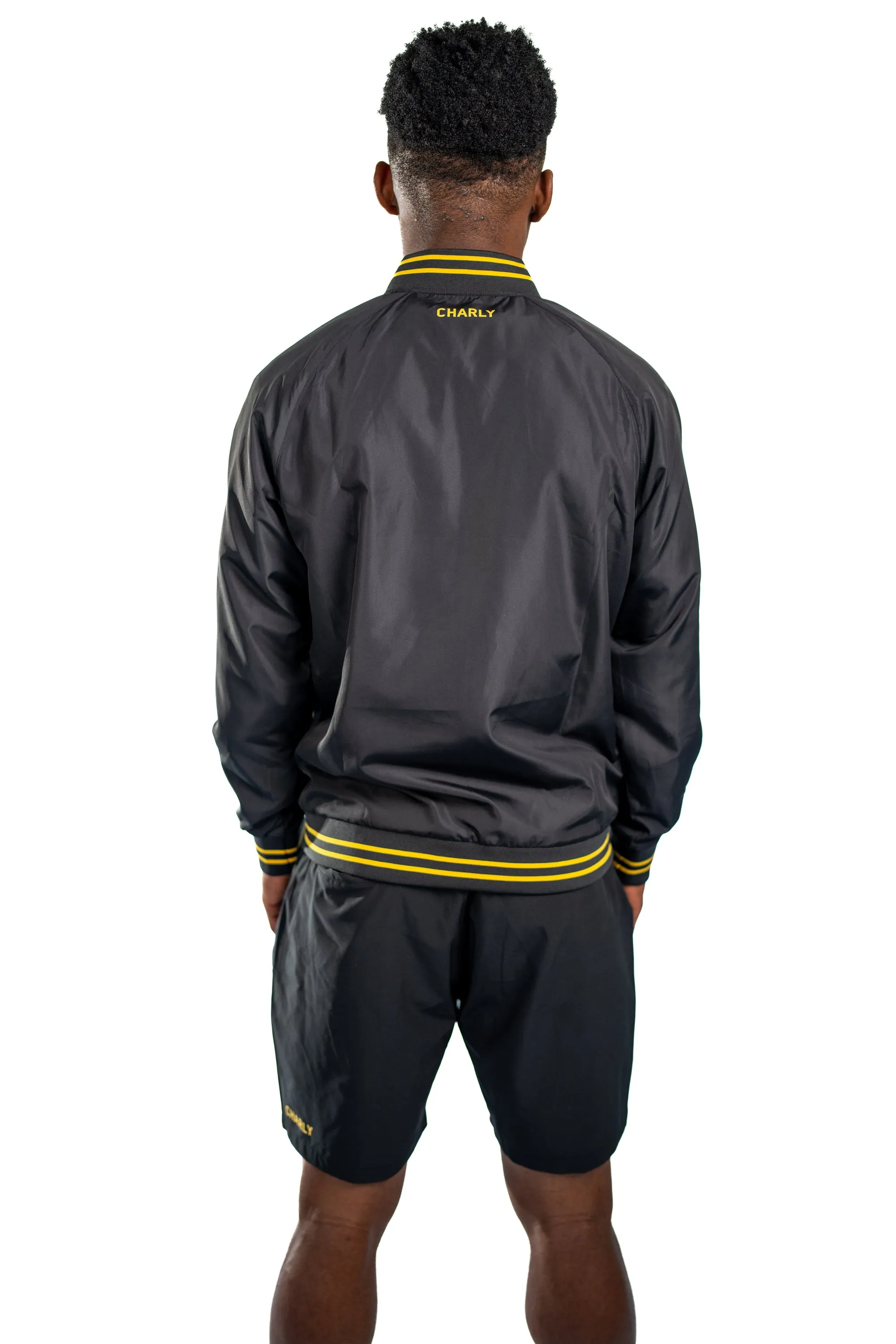 Charly Bomber Jacket Unisex Black