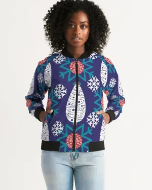 Christmas Tree Women's Bomber Jacket