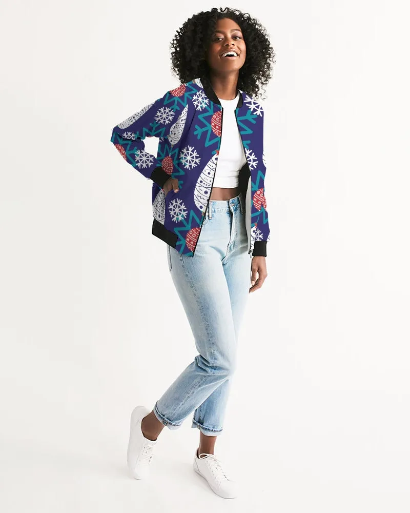 Christmas Tree Women's Bomber Jacket