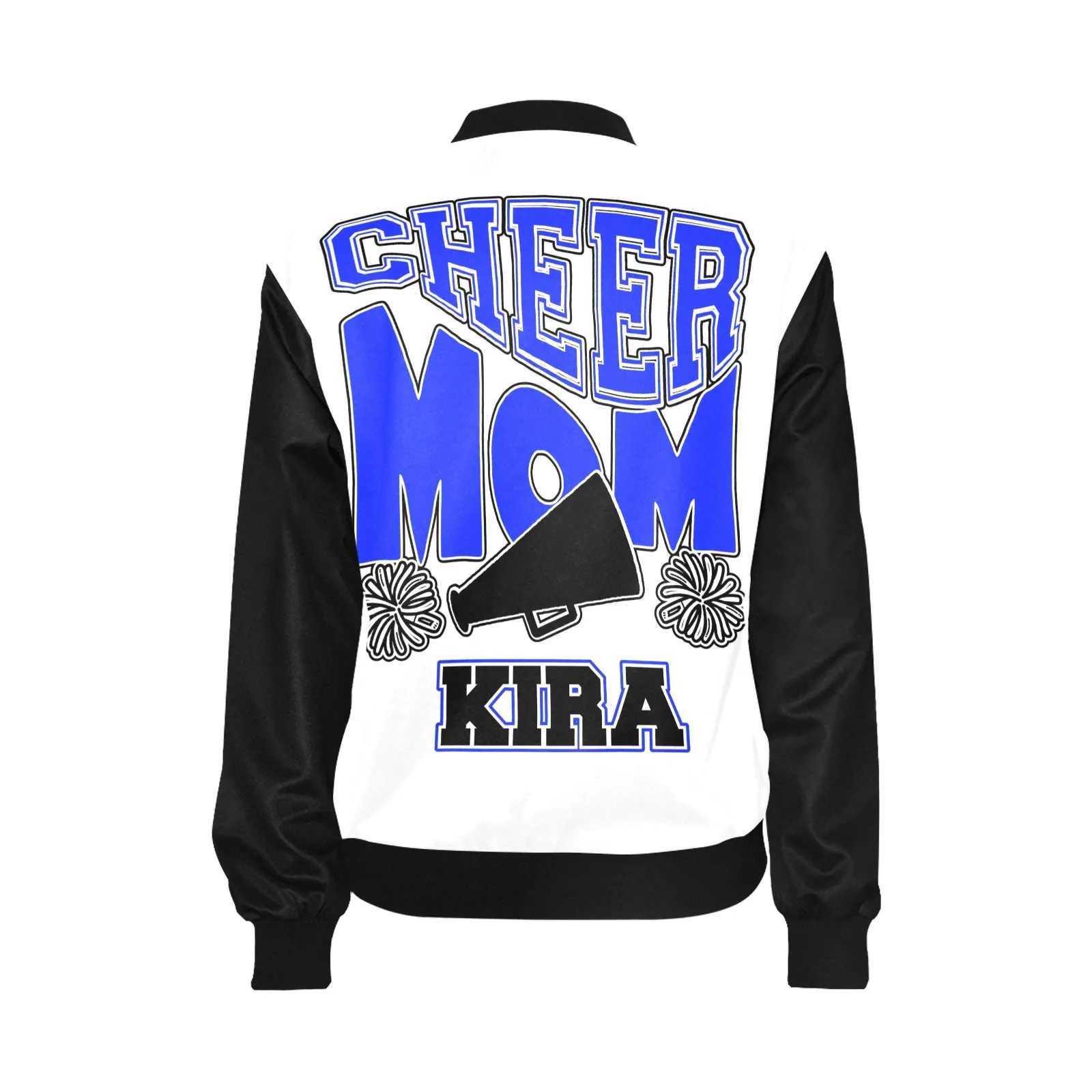 Custom Cheer Mom Bomber Jacket