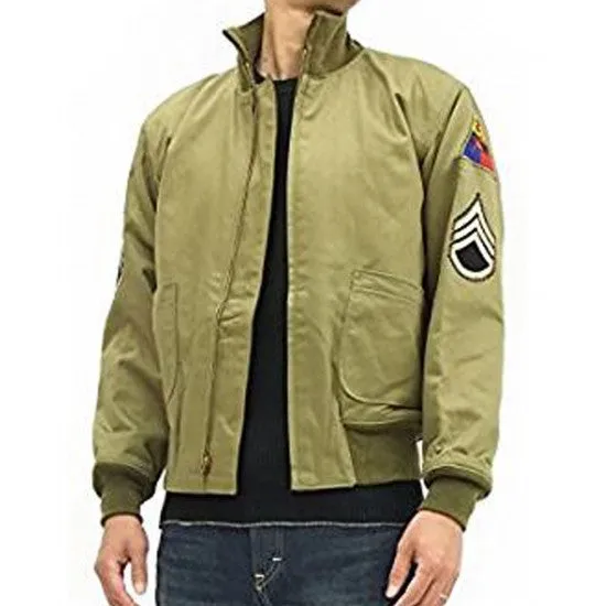 Fury WW2 Brad Pitt Bomber Jacket