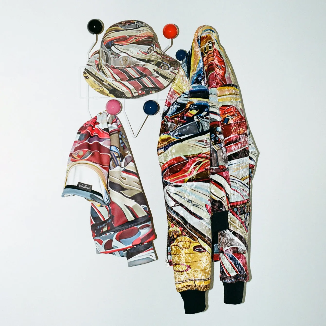 INVISIBLE WATER VELVET BOMBER JACKET