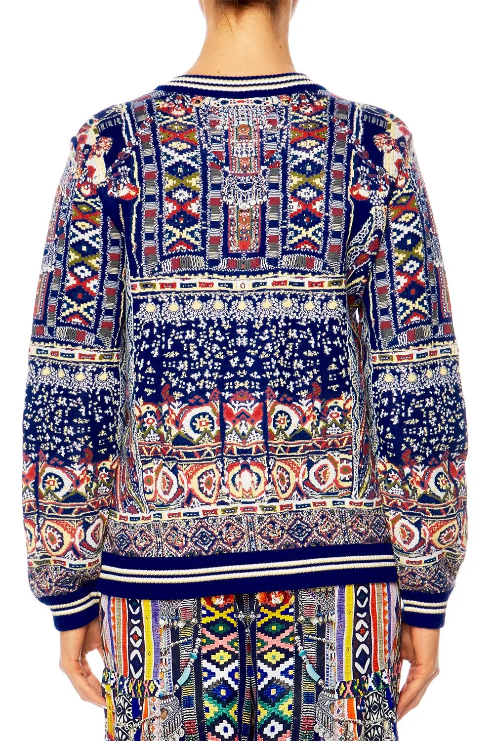 JACQUARD BOMBER WHERE YOU'LL FIND ME