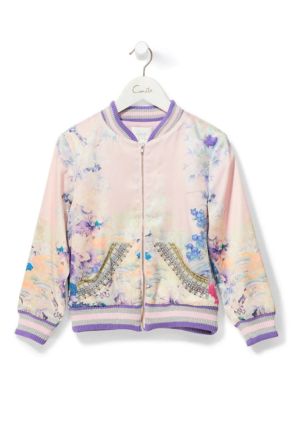 KID'S BOMBER JACKET HARAJUKU HEIRESS