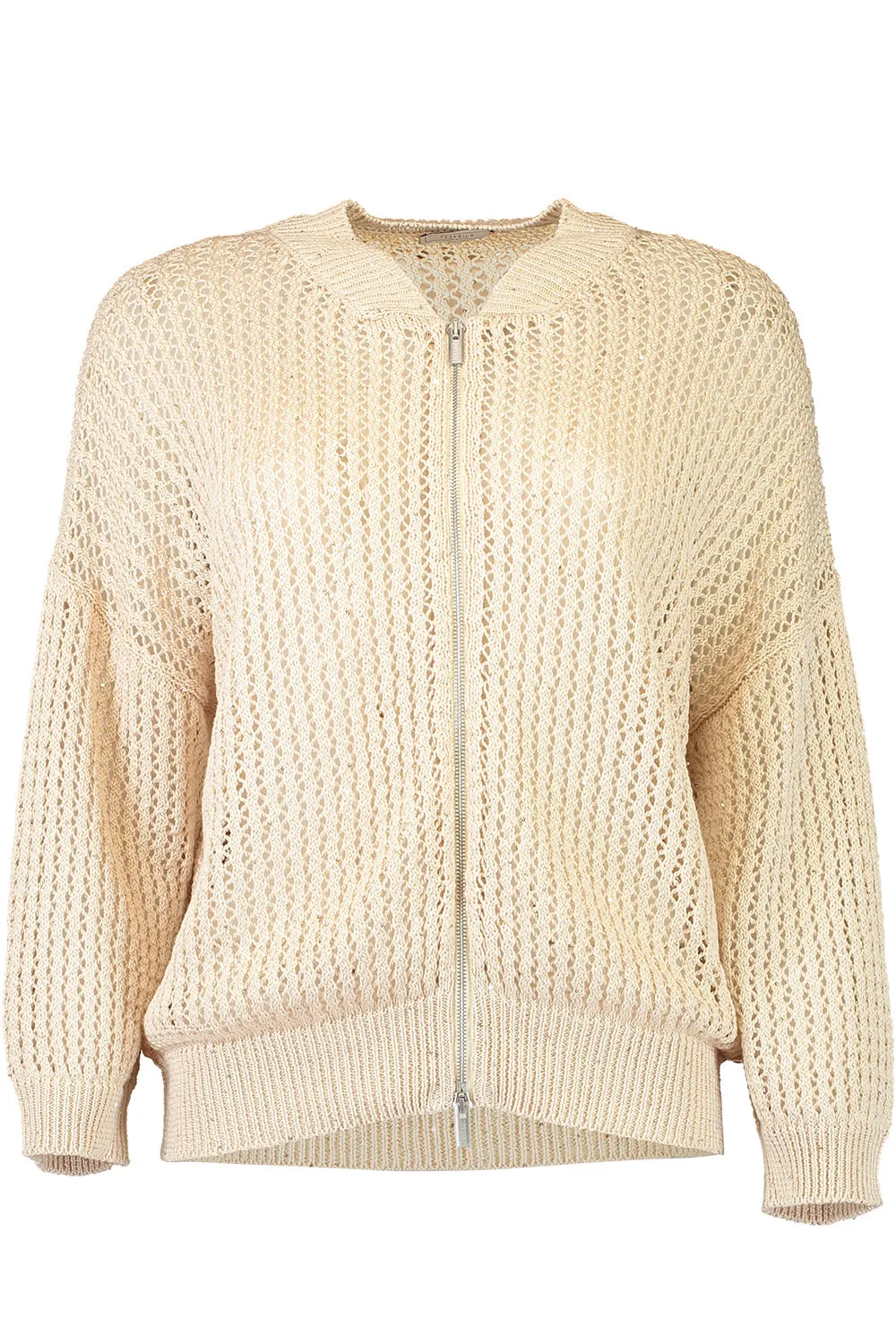 Knit Bomber Jacket