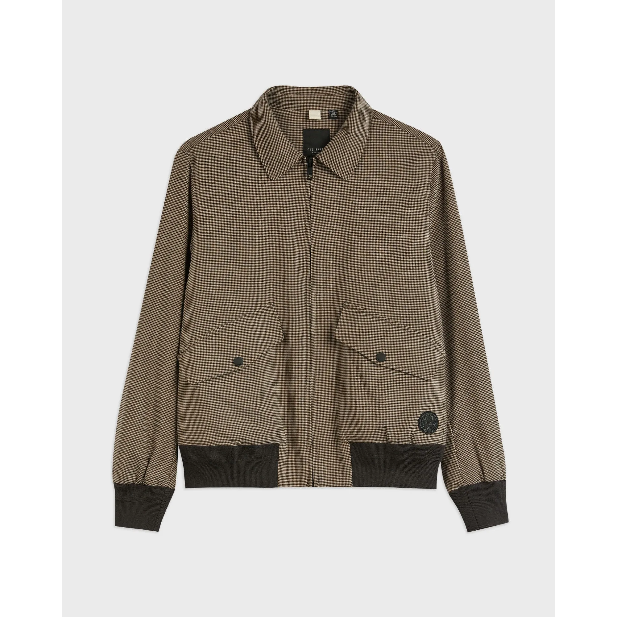 Men Mmo-Xtreme-Puppytooth Bomber - Lt-Brown