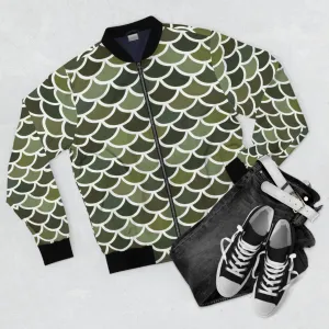 Men's Bomber Jacket - Merman Scales