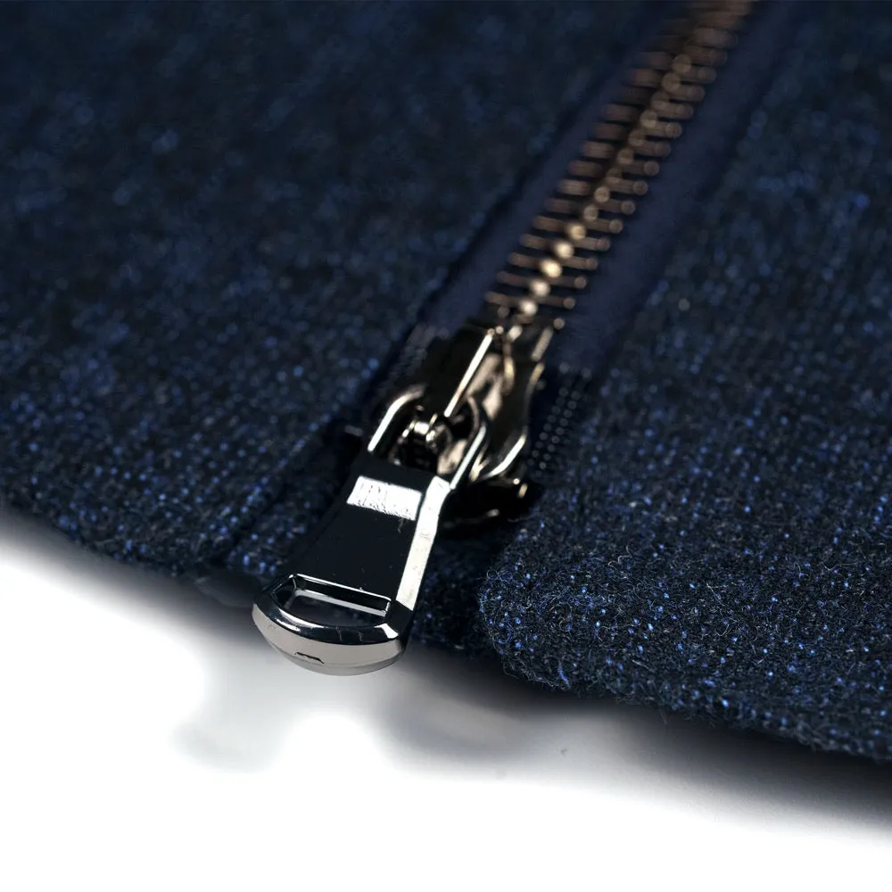 Navy Loro Piana Bomber Jacket