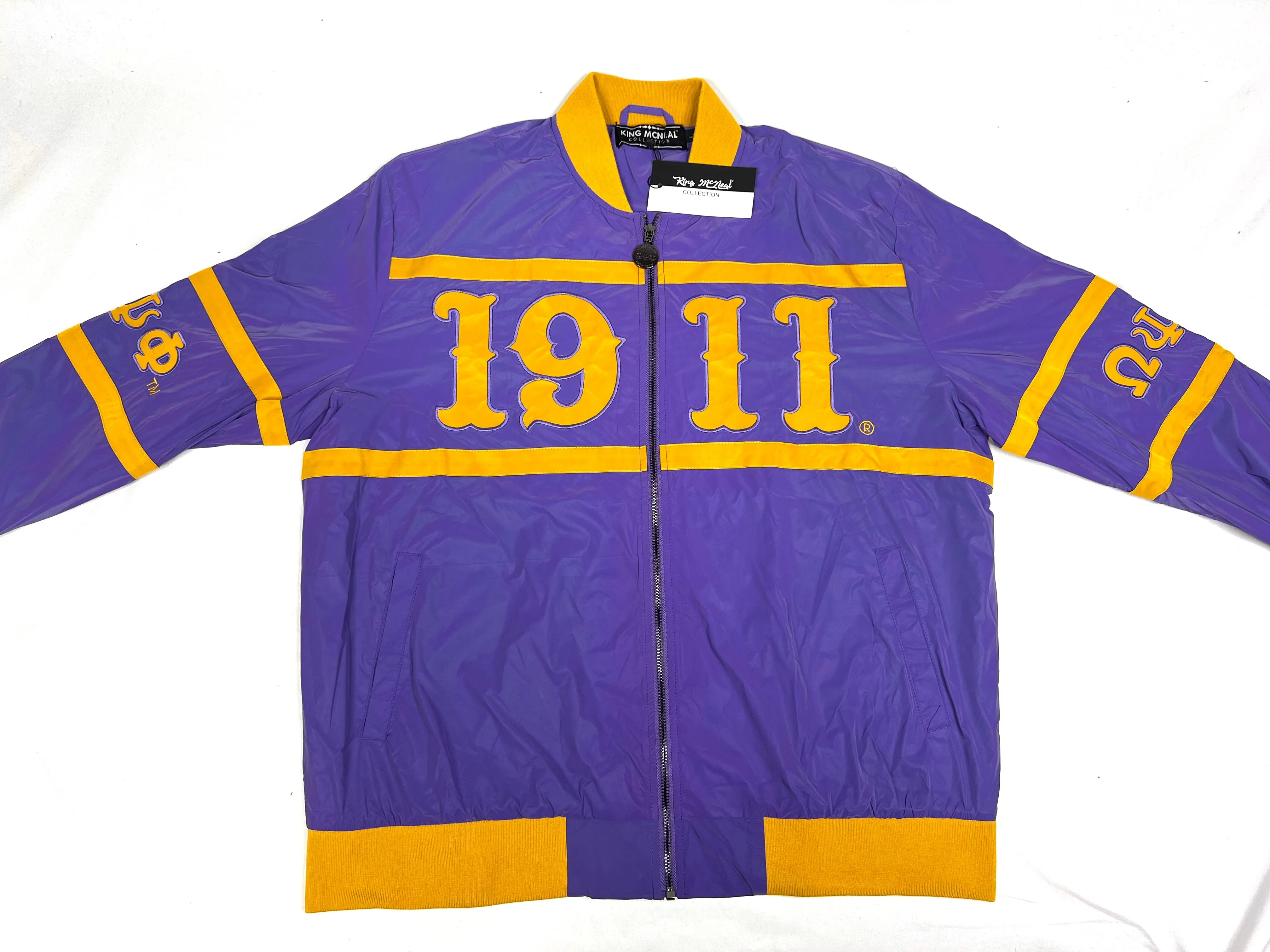 Omega Purple 3M Reflective Bomber Jacket