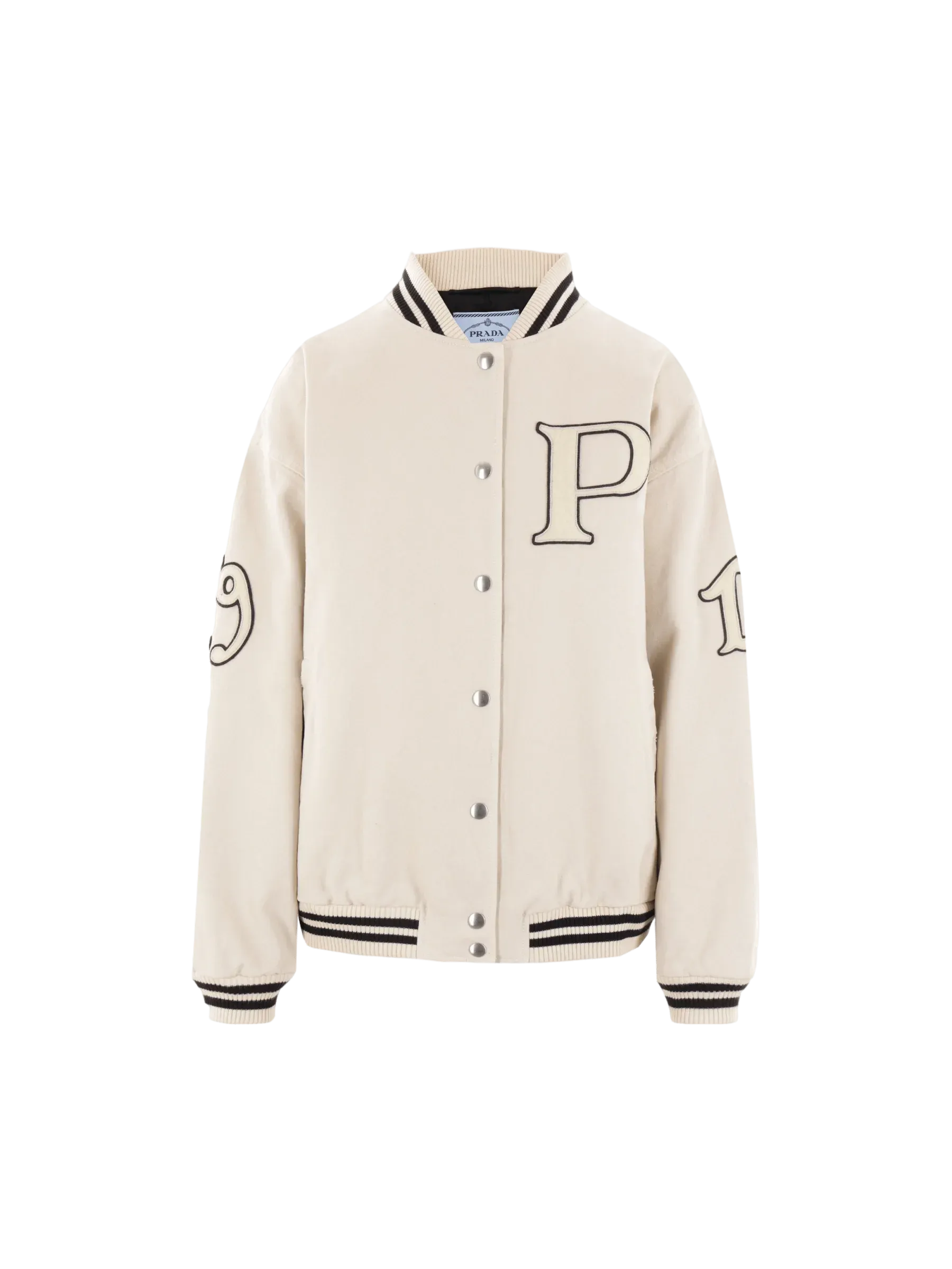 Oversize Bomber Jacket in Canvas