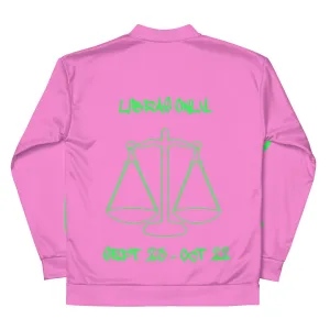Sixty Eight 93 Libras Only Unisex Bomber Jacket (Black)