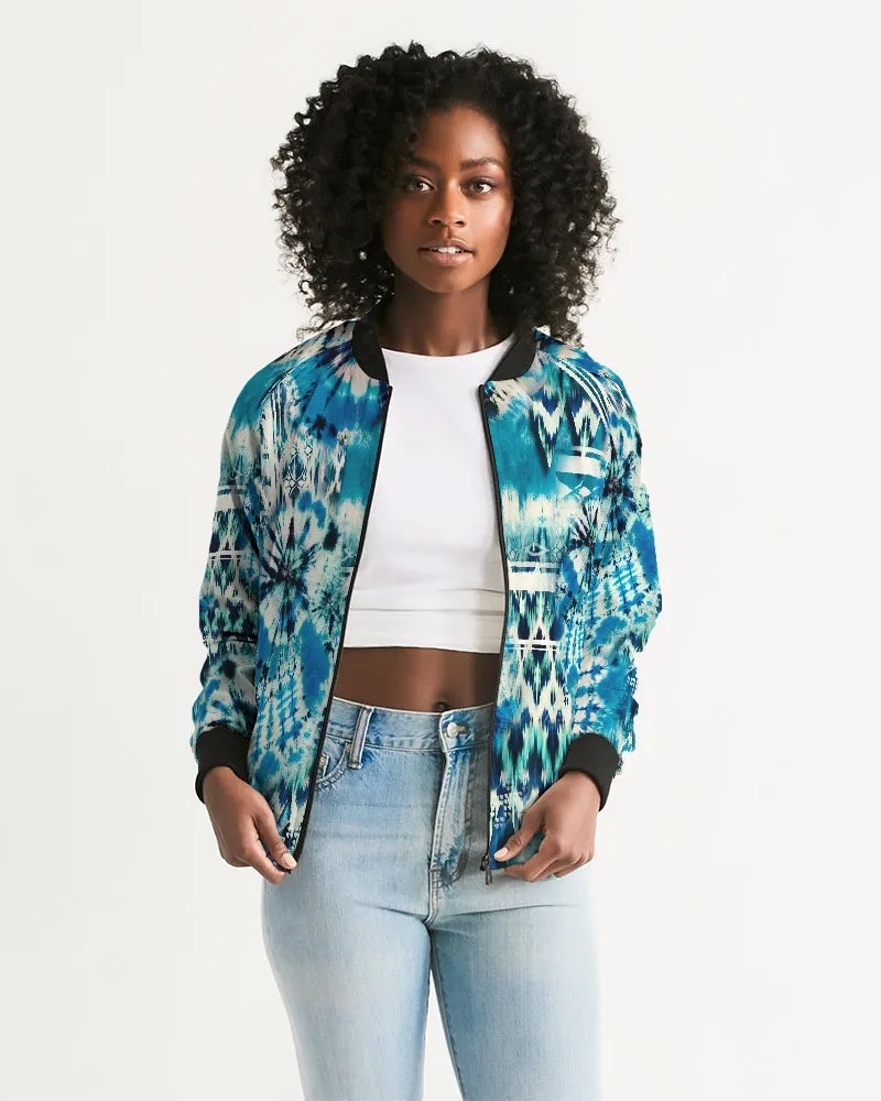 Snowflake Women's Bomber Jacket