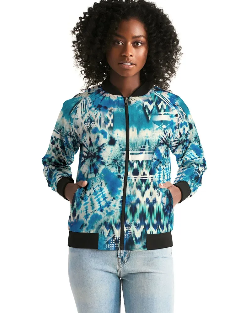 Snowflake Women's Bomber Jacket