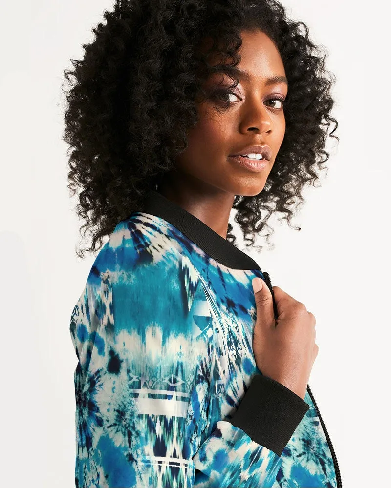 Snowflake Women's Bomber Jacket
