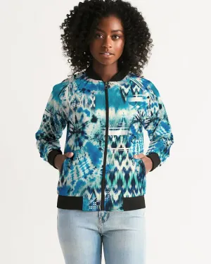 Snowflake Women's Bomber Jacket
