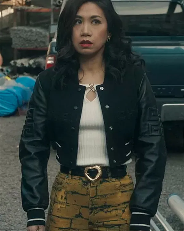 The Equalizer Melody Bayani Liza Lapira Black Bomber Jacket