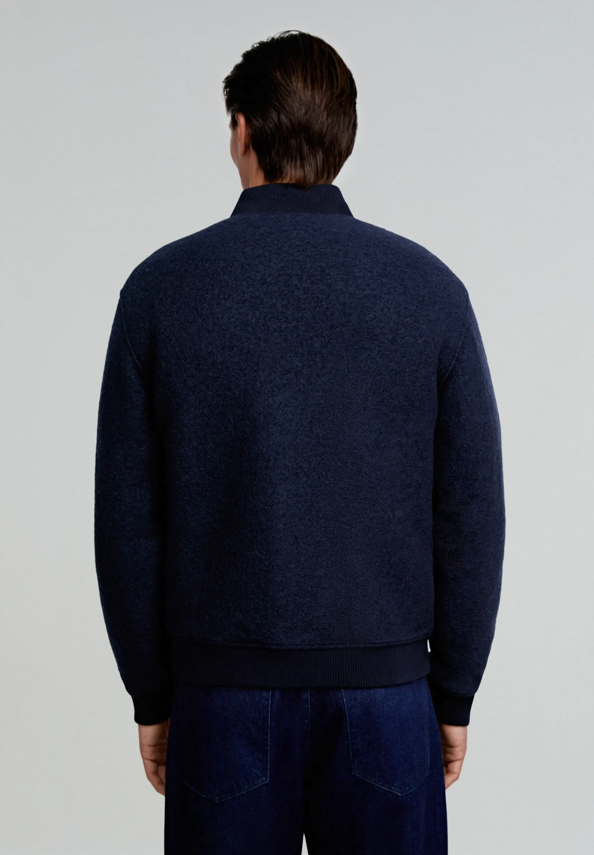 WOOL BOMBER JACKET