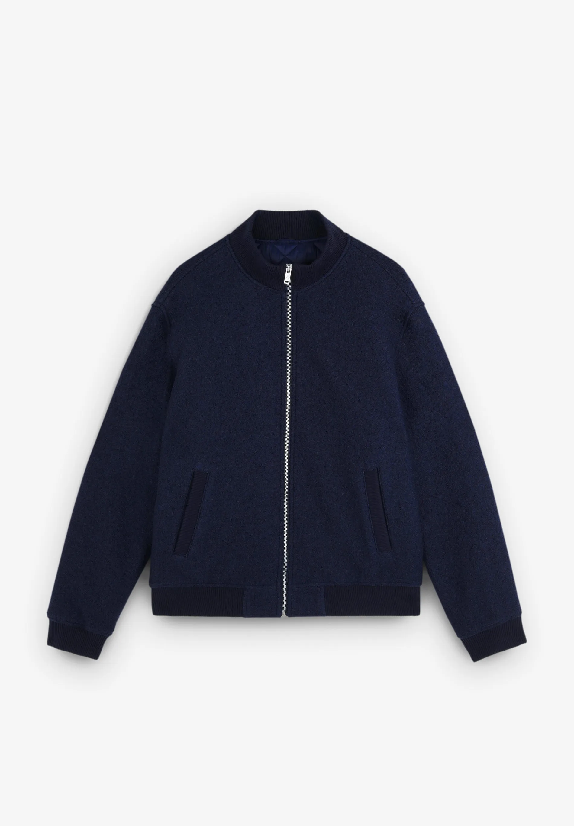 WOOL BOMBER JACKET